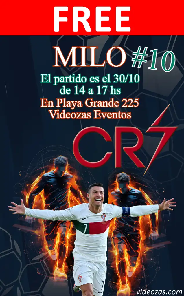 Free personalized birthday invitation futbol 06