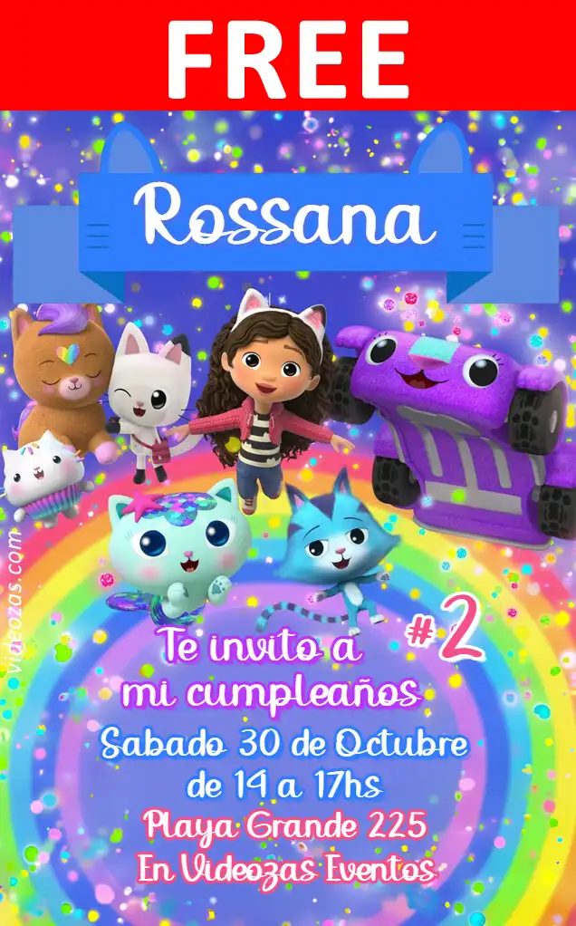 Free personalized birthday invitation gabby_pandy 02