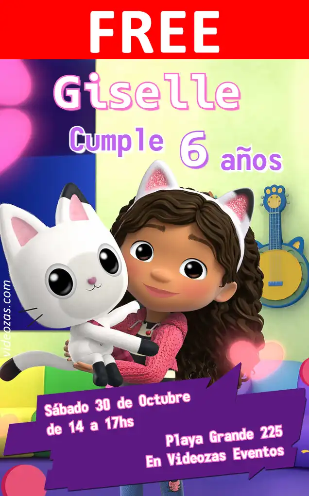 Free personalized birthday invitation gabby_pandy 04