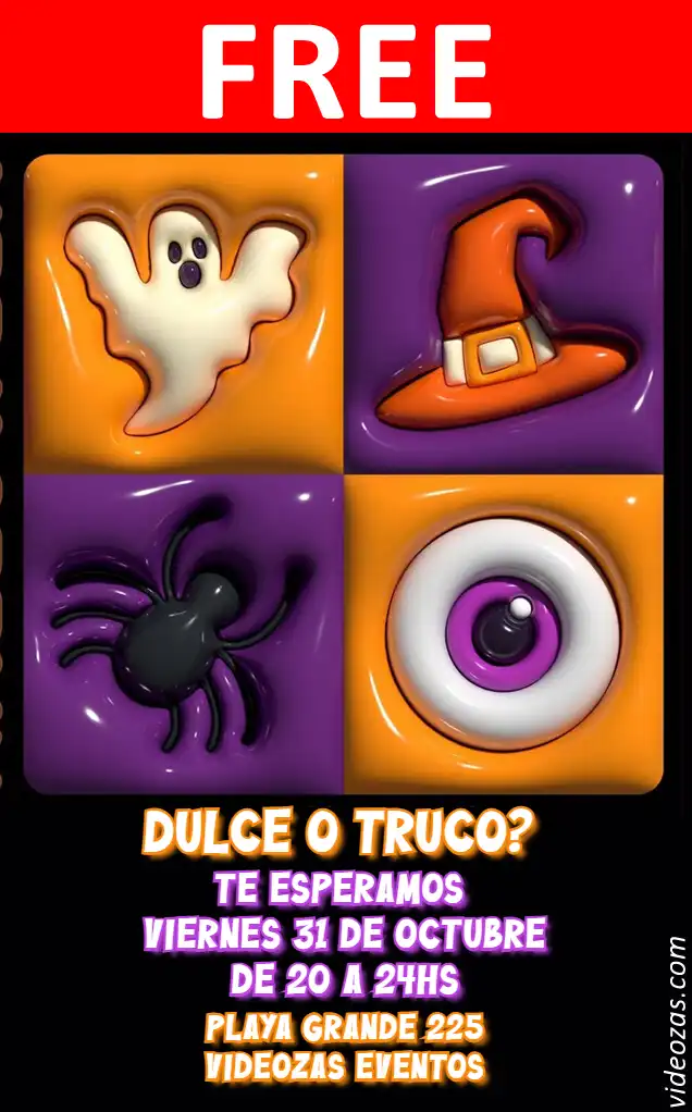 Free Halloween Invitation | Editable and Customizable | Easy and Fast | Make Online Now!