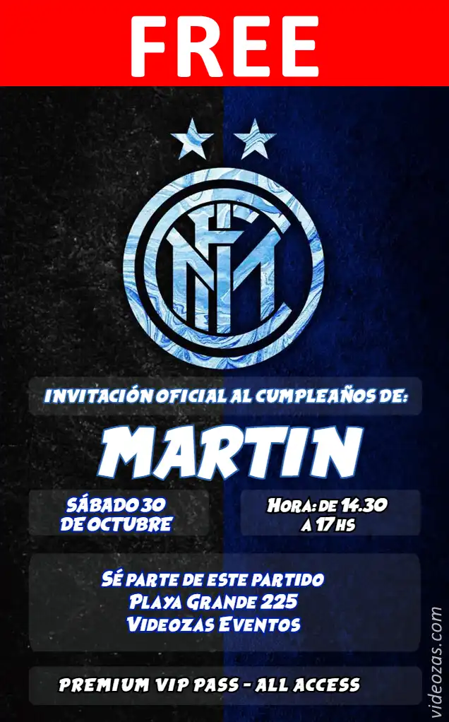 Free personalized birthday invitation inter_milan 04