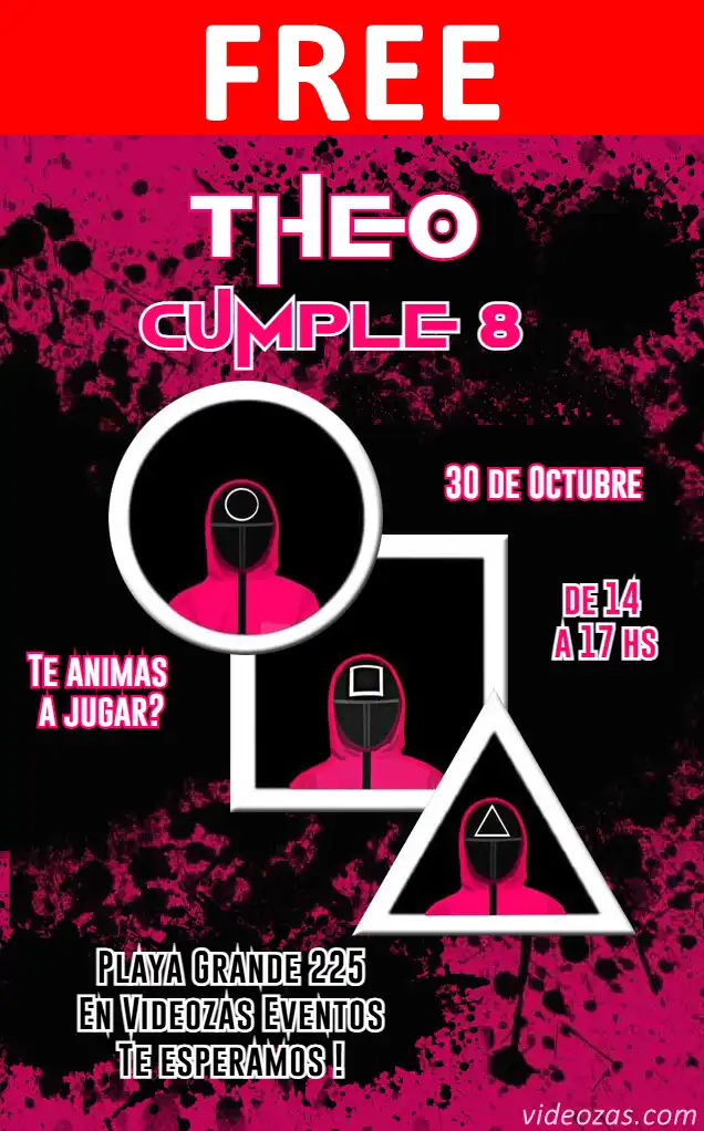 Free personalized birthday invitation juego_calamar 04