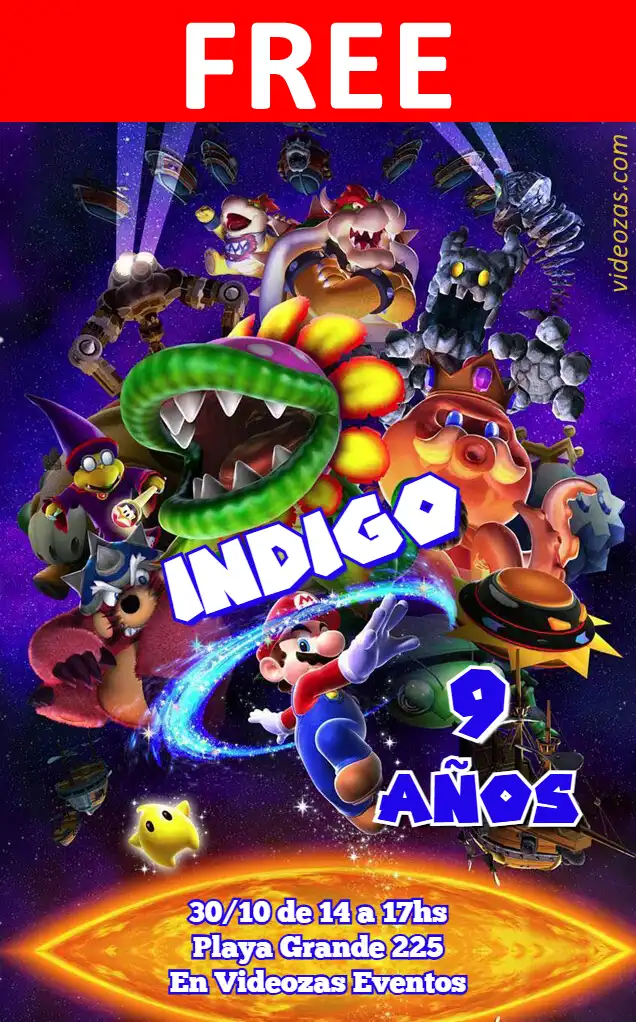 Free personalized birthday invitation mario_bros 06