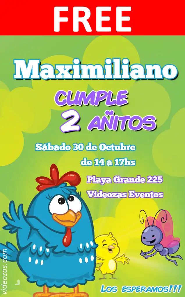 Free personalized birthday invitation mariposita 02
