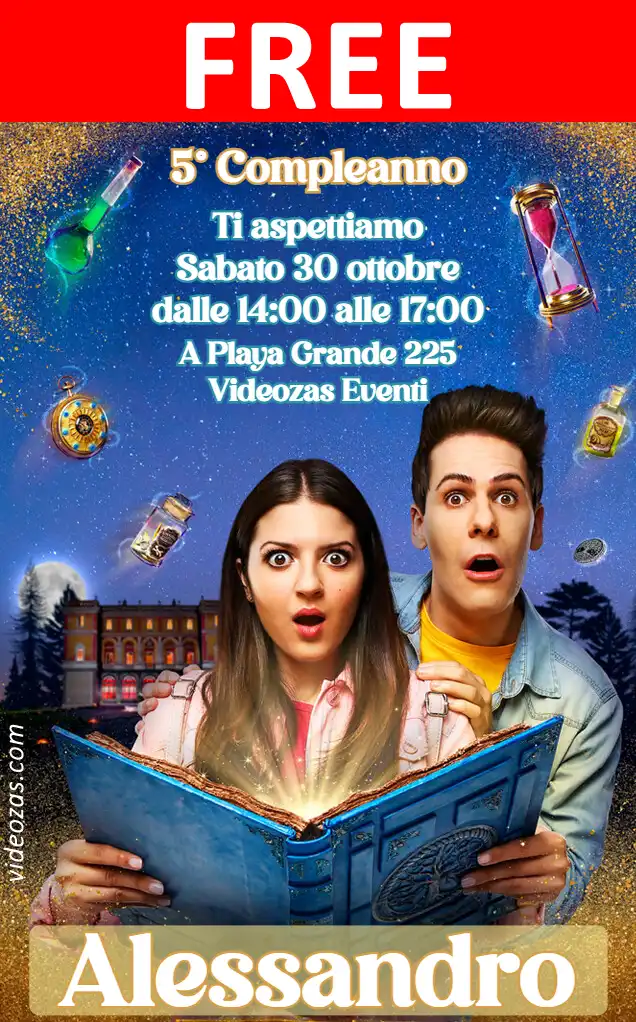 Free personalized birthday invitation me_contro_te 01