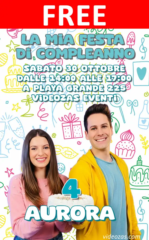 Free Me Contro Te Invitation | Editable and Customizable | Easy and Fast | Make Online Now!