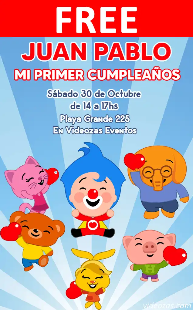 Free personalized birthday invitation plimplim 02