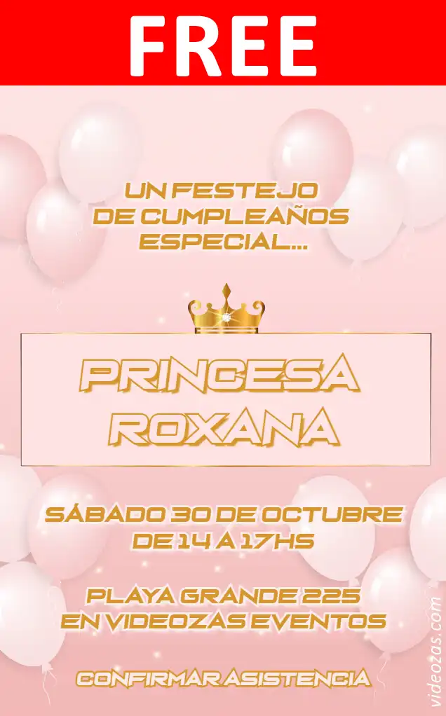 Free Princesses Invitation | Editable and Customizable | Easy and Fast | Make Online Now!