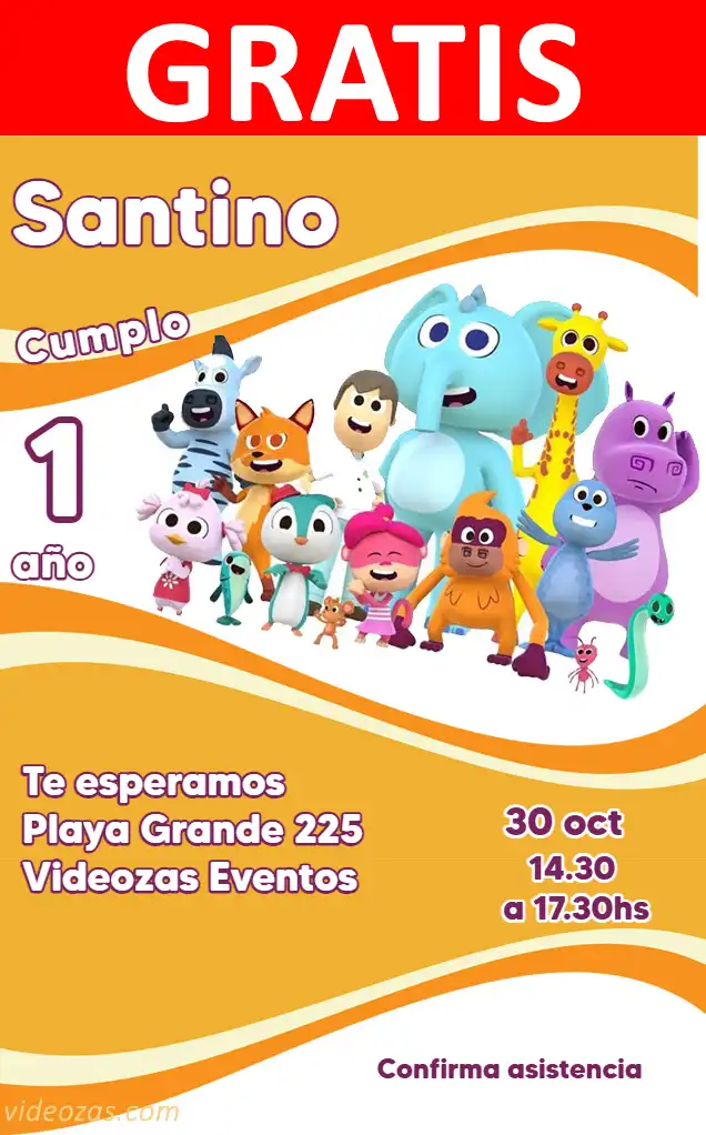 Invito Canciones del Zoo GRATIS | Modificabile e Personalizzabile | Facile e Veloce | Crea Online Ora!