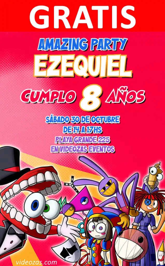 Invito di compleanno personalizzato gratis digital_circus 03