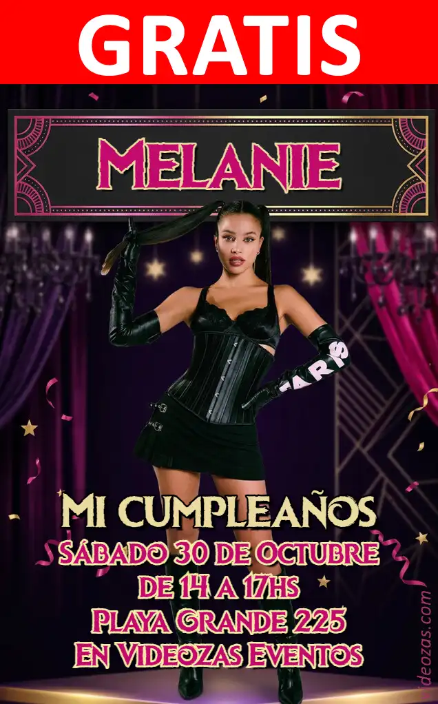 Invitación de cumpleaños personalizada gratis emilia_mernes 04