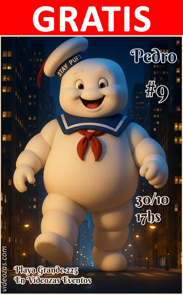 Invitación de cumpleaños personalizada gratis ghostbusters 04