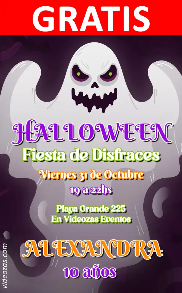 Convite Halloween GRÁTIS | Editável e Personalizável | Fácil e Rápido | Faça Online Agora!