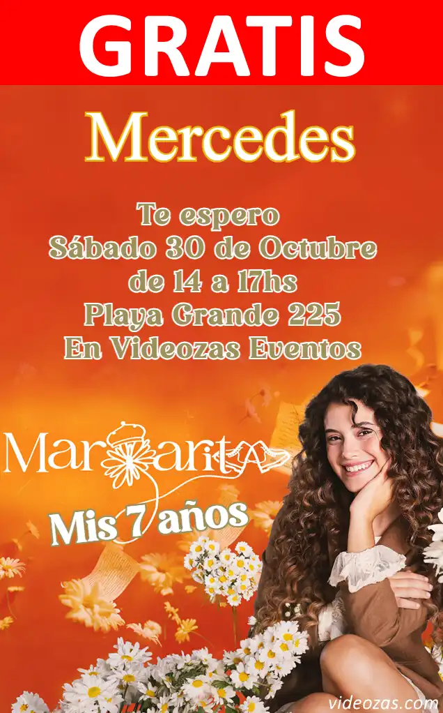 Convite de aniversário personalizado grátis margarita_serie 02