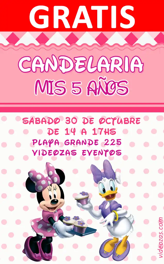 Invito di compleanno personalizzato gratis minnie_daisy 02