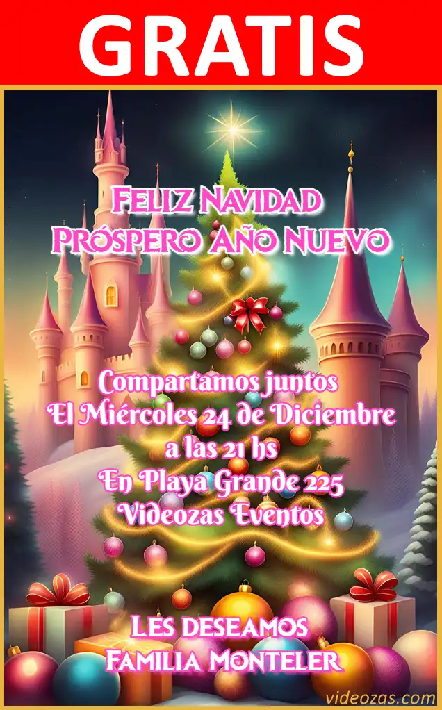 Convite de aniversário personalizado grátis navidad 03