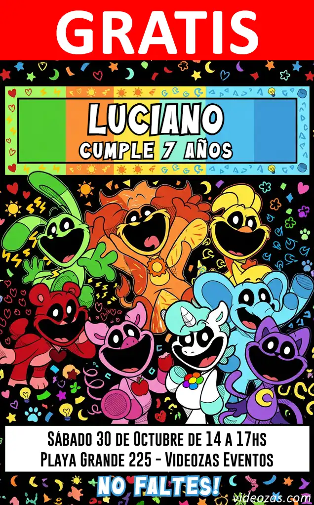Invito Smiling Critters GRATIS | Modificabile e Personalizzabile | Facile e Veloce | Crea Online Ora!
