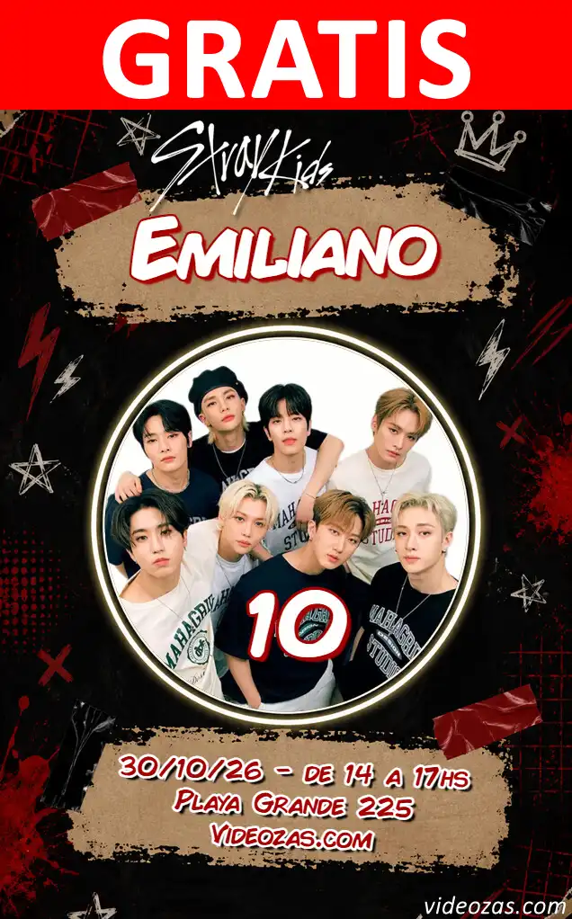Invitación Stray Kids GRATIS | Editable y Personalizable | Fácil y Rápido | Hacer Online Ahora!