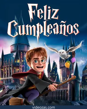 Saludo Cumpleaños Harry Potter
