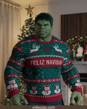 Saludo Navideño del Increíble Hulk