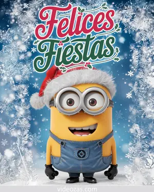 Saludo Navideño Minion