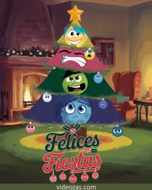 Saludo Navidad de Intensamente