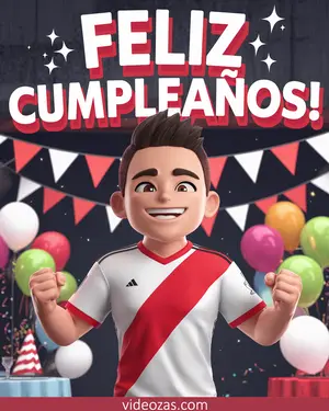 Saludo Cumpleaños de River Plate hincha